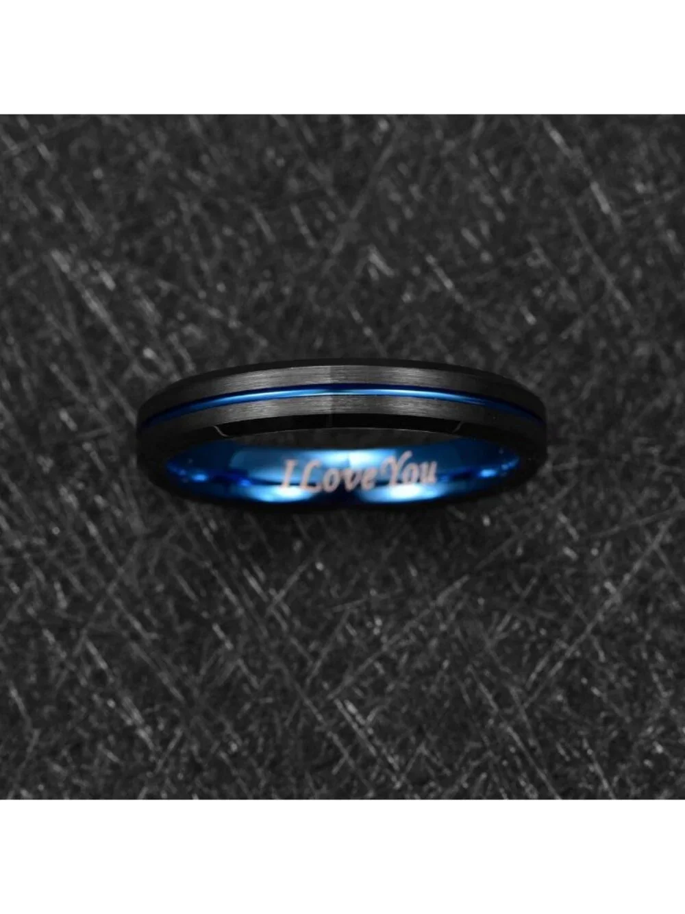 Stylish Tungsten Wedding Bands for Men & Women - Multicolor, Engraved, 4-10mm